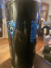 Carolina Panthers NFL 20oz Tumbler By Boetler Brands New