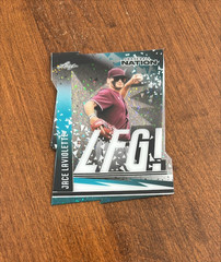 Jace LaViolette 2025 Leaf Baseball Nation LFG! Die Cut Texas A&M Guardians /5