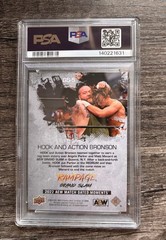 Upper Deck AEW 2022 Match Dated Moments GS5 Hook Action Bronson PSA 10 Pop 5 💎