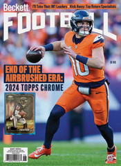 Used June 2026 Beckett Football Card Price Guide Magazine With Bo Nix