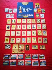 2018 FIFA WORLD CUP Russia Panini STICKERS 492-682 SHINE FOIL STICKERS