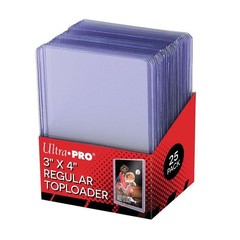 3″ X 4″ Ulta Pro Regular Top Loaders 35 pt. – Pack of 25, 50, 100, OR 200