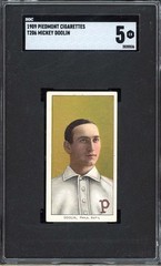 T206 Mickey Doolin Piedmont 150/25. SGC 5 EX. (TX0536).
