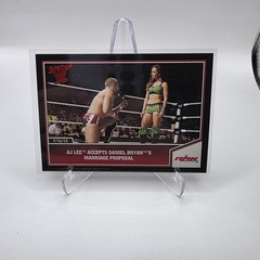2013 Topps Best of WWE – Daniel Bryan, AJ Lee #26 – Daniel Bryan Proposes To AJ