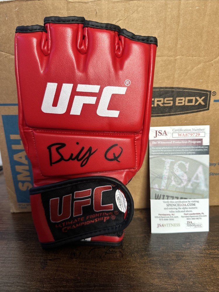 Billy “Q” Quarantillo Signed Autograph UFC glove JSA Witness COA