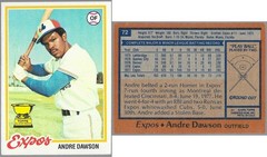 1978 TOPPS #72 ANDRE DAWSON