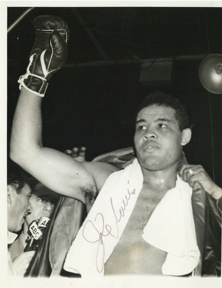 Joe Louis Reproduction signed archival quality photo 02