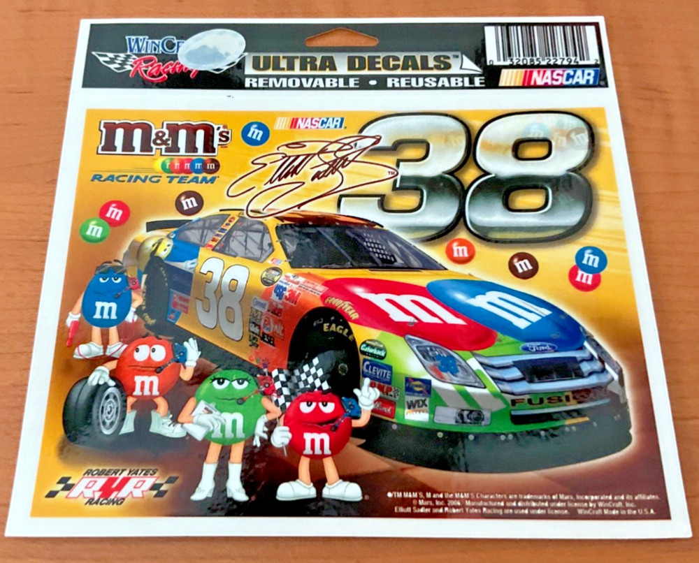 Elliott Sadler NASCAR #38 Ultra Decal