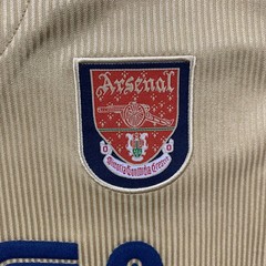 Bergkamp Arsenal 2001/2002 Away Jersey – Retro Jersey – Mens Sizes – New