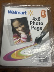10 ULTRA PRO Archival 1-POCKET 4×6 Pages Photo Post Card Sheets new sealed B6