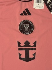 Adidas Women’s Size Large Inter Miami CF 2024-2025 Lionel Messi Home Jersey