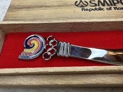 1988 Summer Olympics Letter Opener Seoul South Korea Licensed Official w/ Box