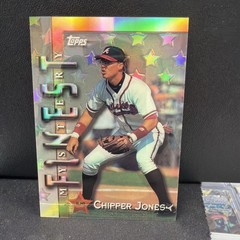 Chipper Jones Mystery Finest Refractor Interleague