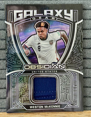 2021-22 Obsidian Weston McKennie Galaxy Gear Purple #GG-WMK /75 – USA Patch