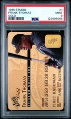 1995 Studio Gold 1 Frank Thomas PSA 9 5807
