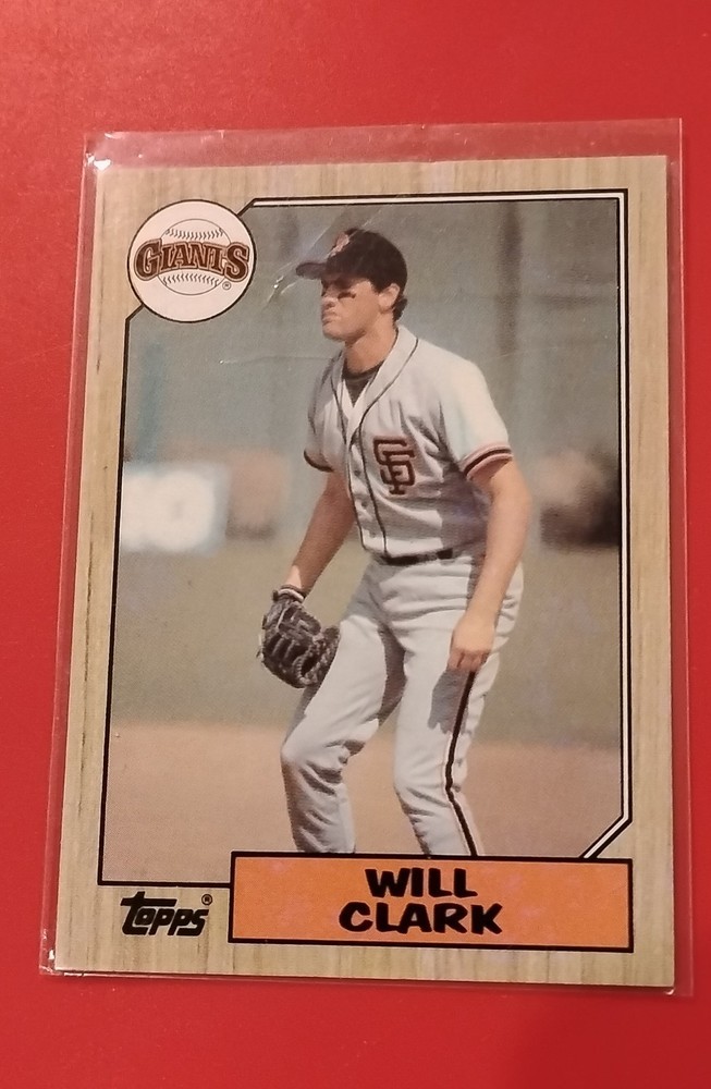 1987 Topps – Will Clark #420 (RC)