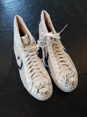 Chris “BIRDMAN” Andersen Autographed Signed Converse Sneaker High-top Shoes Sz15