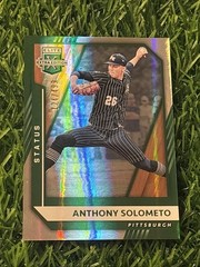 2021 Panini Elite Extra Edition – Anthony Solometo #37 Status Green /499 (RC)