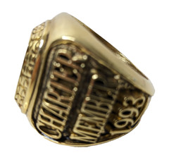 Vintage 90’s MLB Florida Marlins Charter Member 1993 Gold-Plated Ring