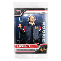 Connor Bedard RC – 2023-24 NHL TOPPS NOW Sticker #114 Chicago Blackhawks