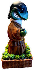 Terrapin IPA Beer Bobblehead Hopsecutioner GA Beer Enthusiasts Collectors