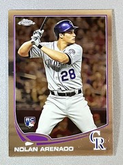 2013 Topps Chrome NOLAN ARENADO #78 Rockies RC