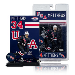 McFarlane Toys Team USA NHL Hockey Auston Matthews Action Figure New