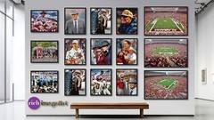Bear Bryant Football Coach Joe Namath Alabama Crimson Tide College Art Print 11