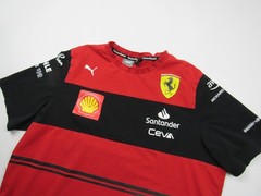 Scuderia Ferrari F-1 Men’s Puma Team T-shirt 2022 Size XL Red Racing