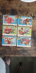 1955 TOPPS ALL-AMERICAN LOT OF 21 W/SP WEIR & DOC BLANCHARD(RC) & 2 HI#’s