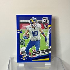 2023 Panini Donruss- Cooper Kupp #165, Press Proof Blue 🏈 LA Rams
