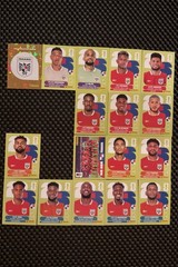 PANAMA Lot Of 17 United Edition (Swiss) Stickers Panini FIFA World Cup 2026