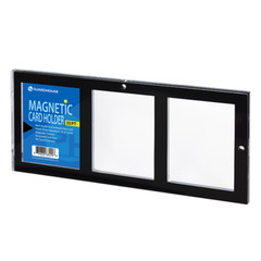 Guardhouse 3-Card Black Pro Border Magnetic Ultra One Touch BCW Card Holder