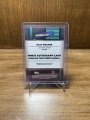 Topps Finest Billy Wagner Auto Finest Autograph #FA-BW Serial /25 Astros