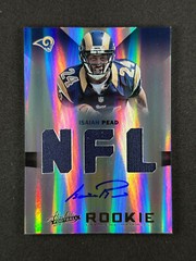 2012 Absolute Rookie Premiere Materials On-Card Auto #214 Isaiah Pead RC /299