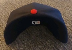 New Era 59Fifty Black & Red Cleveland Guardians Hat Size 7 1/8