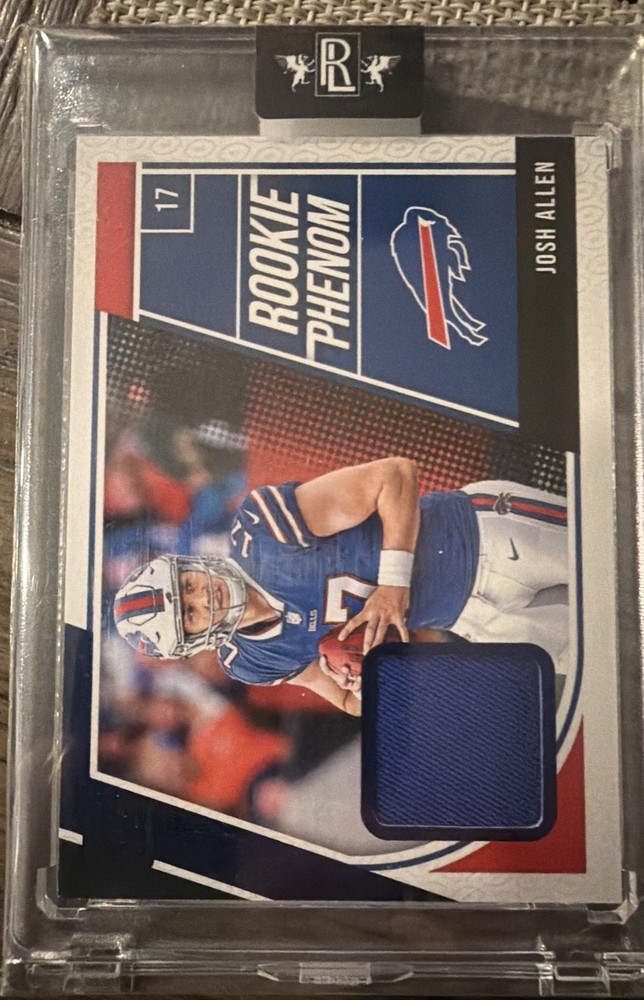 2018 Panini Donruss – Rookie Phenom Jerseys Josh Allen #4 (MEM, RC)