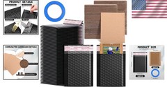 Cardboard Sheets & Poly Bubble Mailers – 301 Pcs