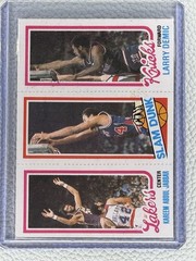 1980 TOPPS KAREEM ABDUL-JABBAR/JOHN SHUMATE/LARRY DEMIC