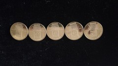 Rickey Henderson Induction- Solid Bronze Commemorative Coins Lot #176-200