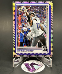 Panini 2025 Donruss Optic DeAndre Hopkins Ravens #165 Team Logo Prizm 29/32