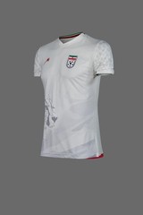 2026 W.C Official Jersey of I.R.A.N by MEROOJ MAJID Team Melli , White
