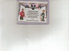 2024 K. Prather / P. Hanrahan Leaf Metal PBA Dual 1H 2H Autograph PBA Card 13/15