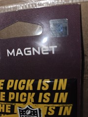 NFL DRAFT 2026 PITTSBURGH Magnet THE PICK IS IN 2.5″ x 3.5″ Black Gold Steelers