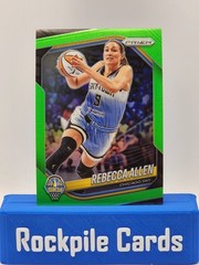 2025 Panini Prizm WNBA – Rebecca Allen #67 Neon Green Prizm /225