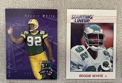 Lot Of 21 NFL Players Trading Cards – Defensive Lineman – Reggie White & Others!