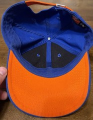 Nike Netherlands National Team Soccer Cap Blue Orange Dad Strap Legacy 91