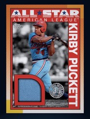 2025 Topps Series 2- 1990 All-Star Relic – KIRBY PUCKETT (Topps Bunt Digitalcard