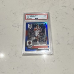 Panini 2022 Donruss Optic Scottie Barnes Blue PSA 9 #20 Raptors