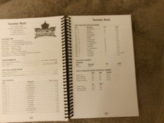 2005 NLL MEDIA GUIDE TORONTO ROCK GARY GAIT LACROSSE ARIZONA STING Program AD